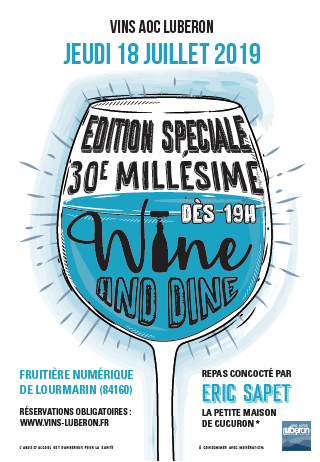 affiche wine & dine 2019